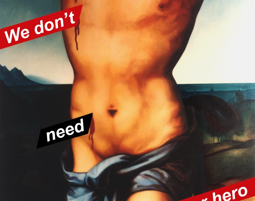 perugino-barbara kruger. 1992