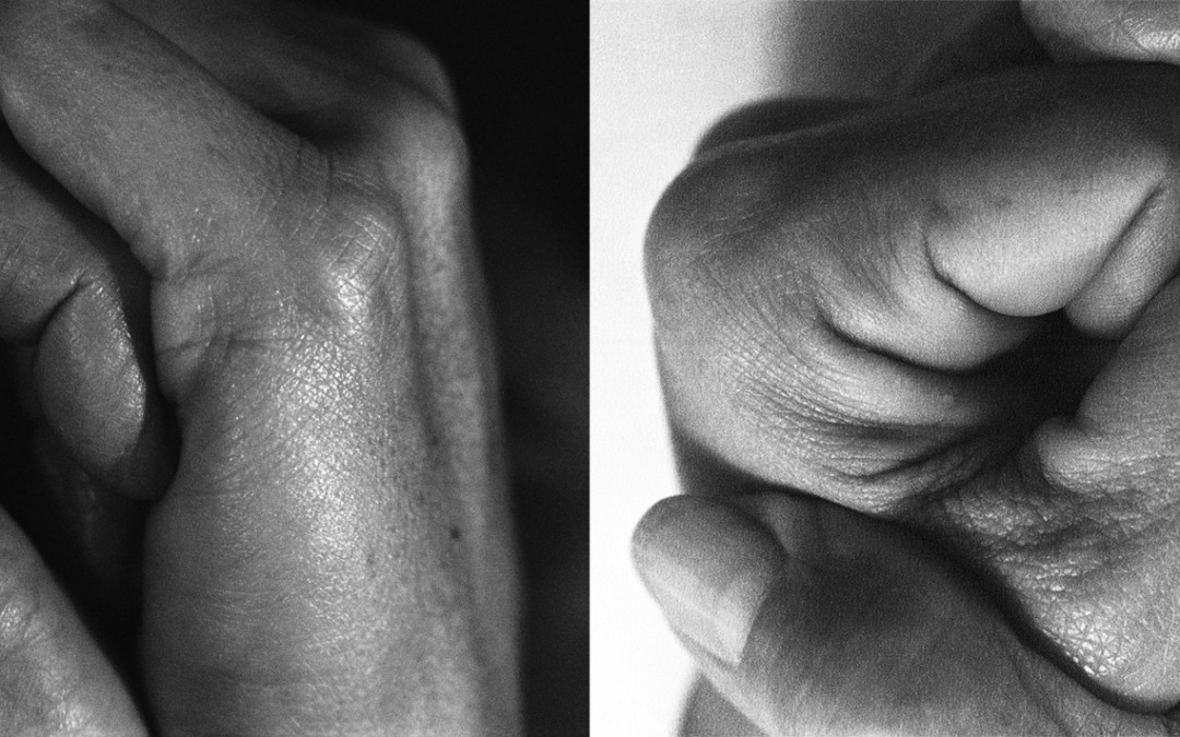 hands. (from the series “speed-split”. diptych). 1998