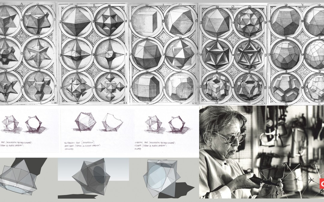 chair polyhedron project and refences from Gego and geometric