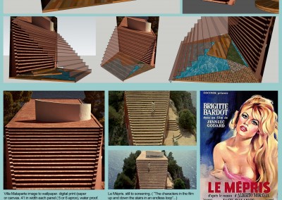 stair screen projects “Le memphis”