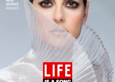 Life is.Yisel Duque’s concert. Filmore Theater. Miami Beach. Sept 2014. poster
