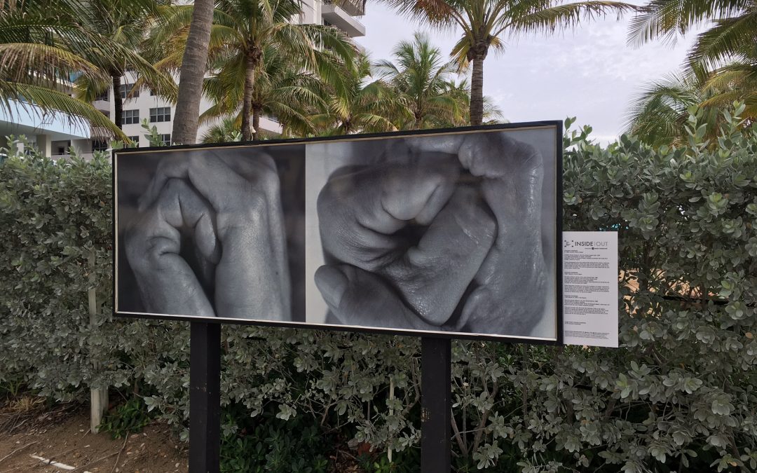 PAMM Inside|Out. 2017. Surfside. Miami Beach. Untitled (Hands Diptych), from the series Speed-Split, 1998